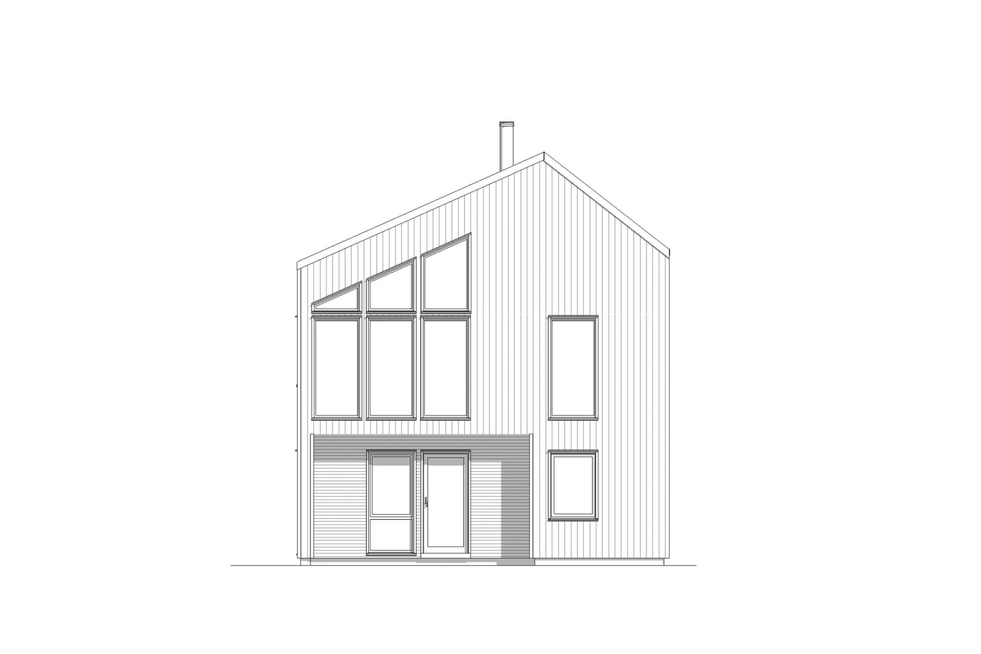 Sandnes - en stilig enebolig | Systemhus