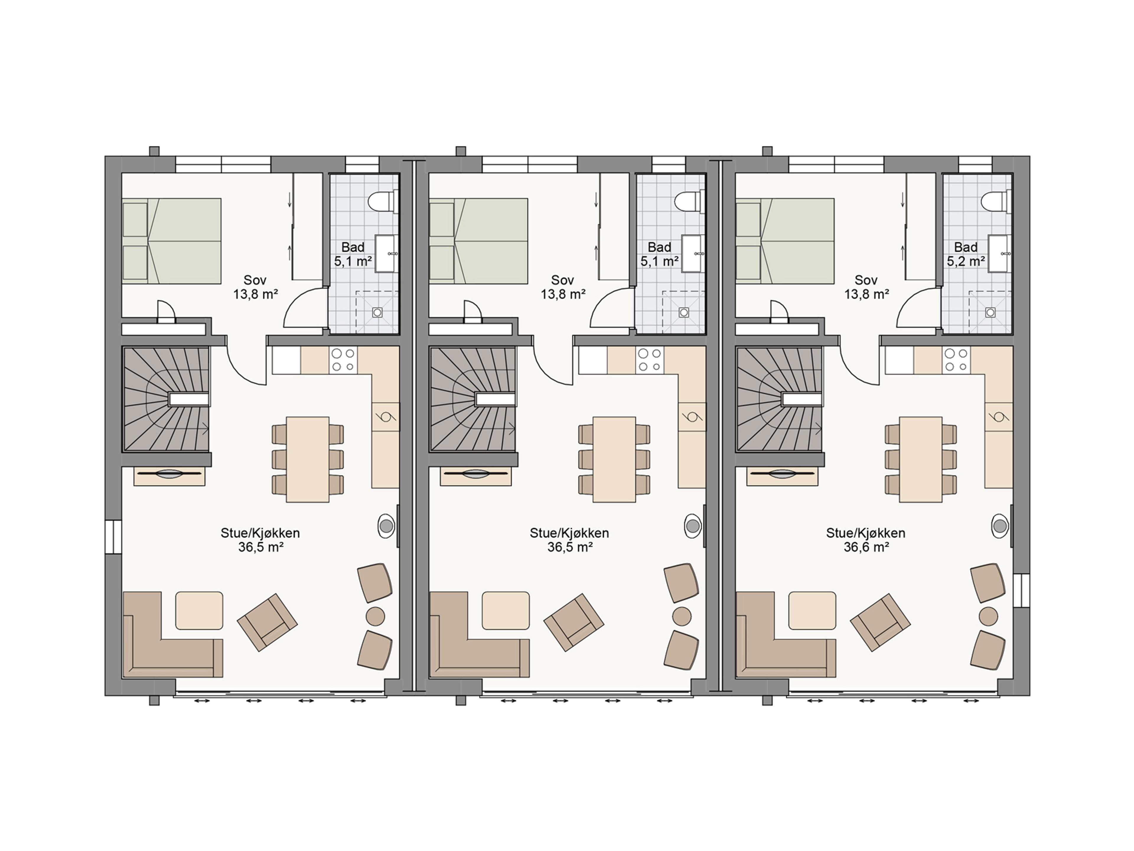 Kvartsvegen 2 planløsning 2. etg
