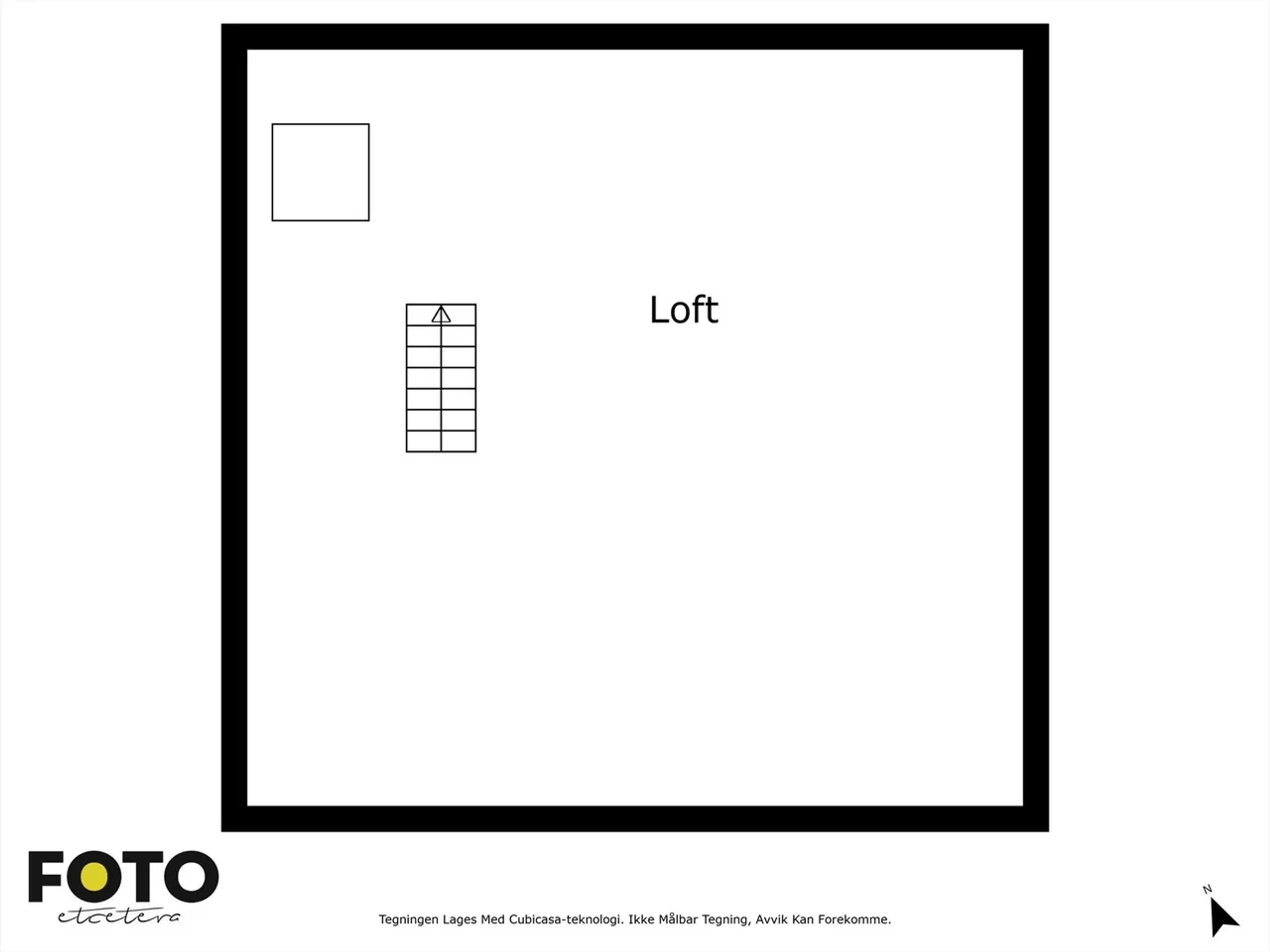 Engveien 10 planløsning loft