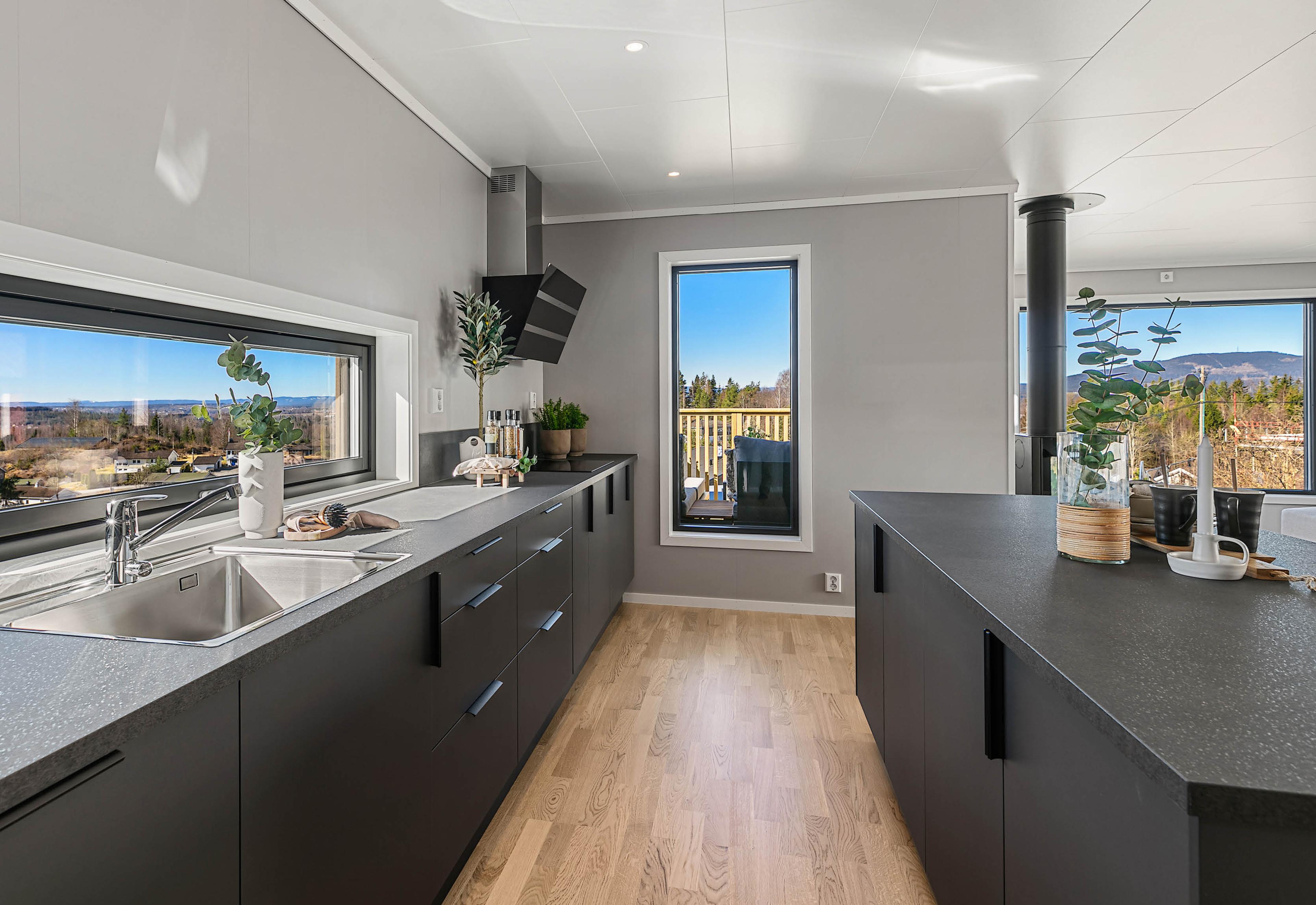 Kjøkken i eneboligen