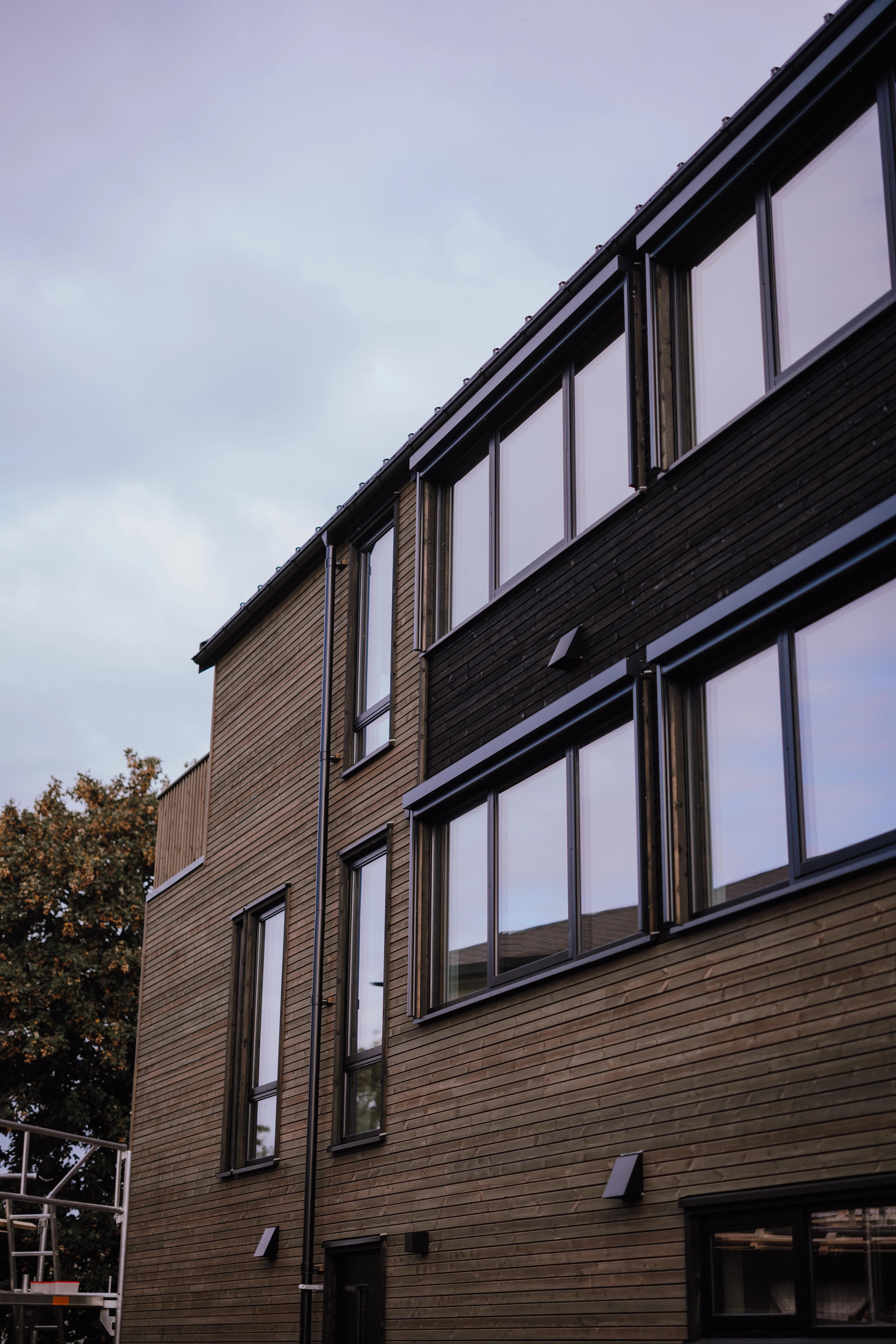 Utsnitt av moderne bolig