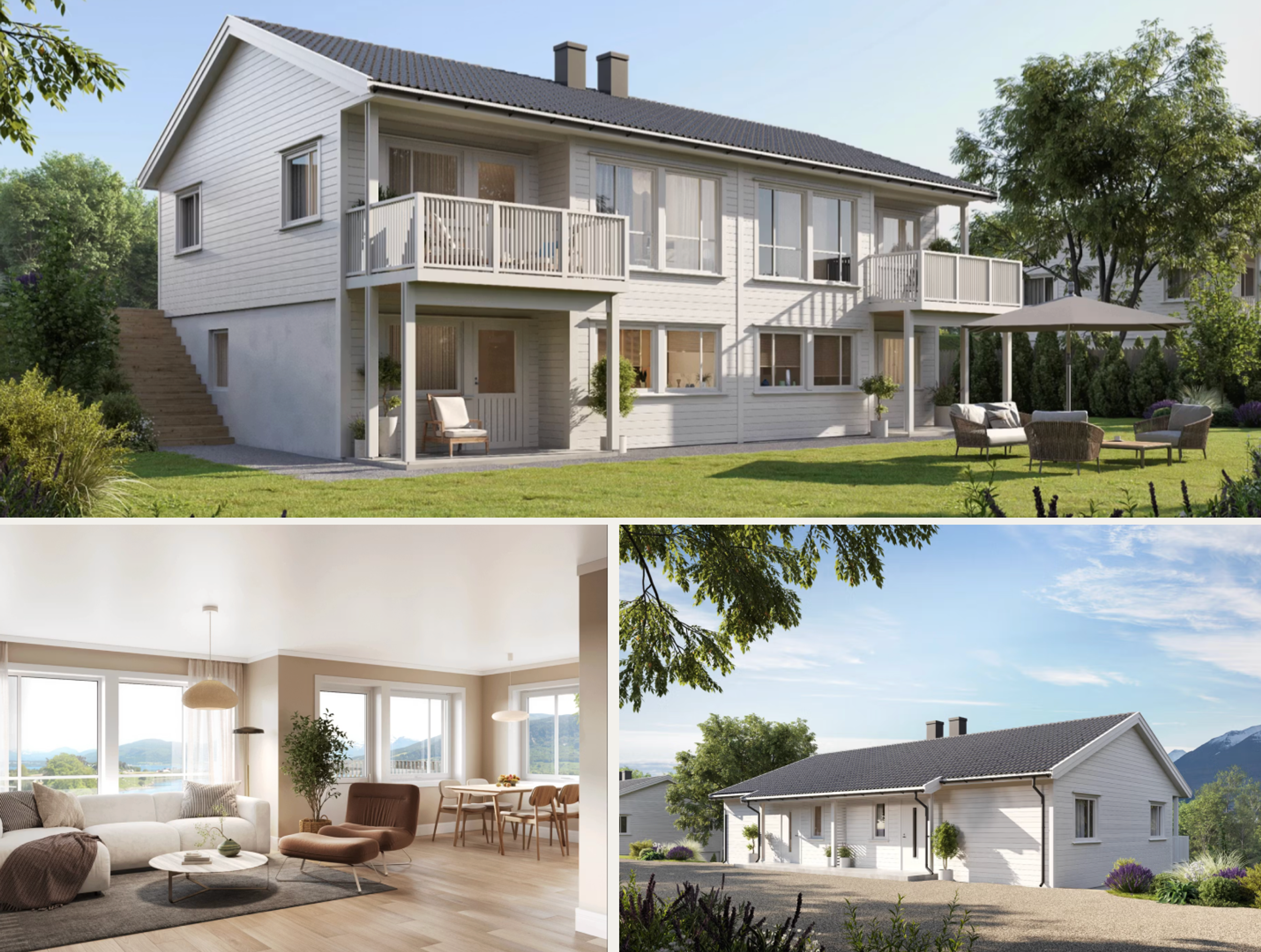 Bildesamling av ukens boligprosjekt