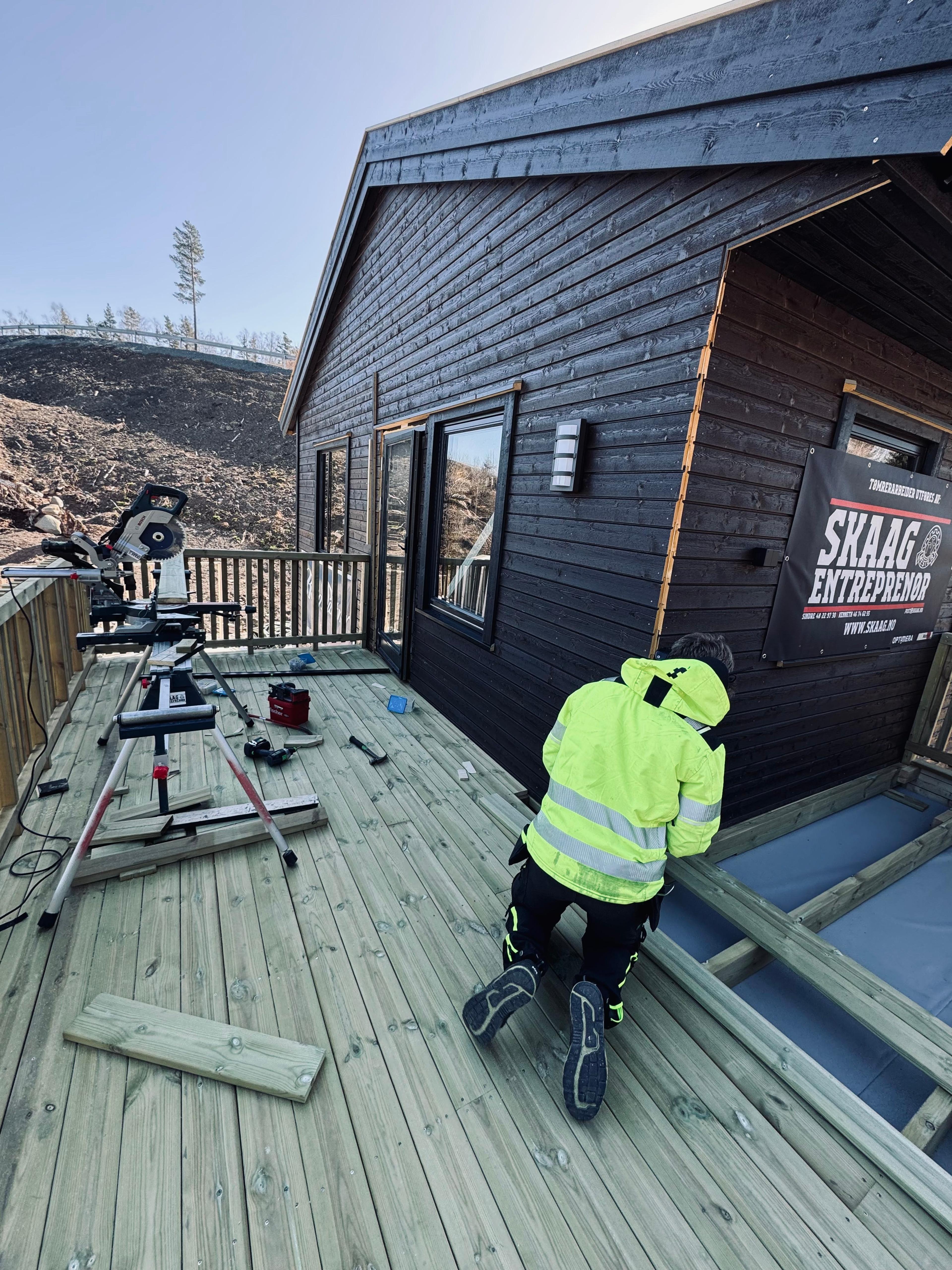 Nybolig under oppføring