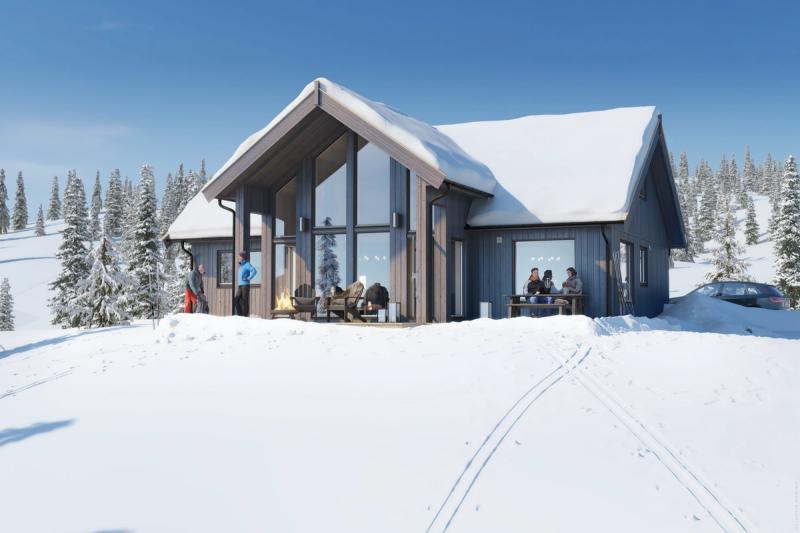 Byggeklar Saltdalshytte i attraktive Sulitjelma Fjellandsby