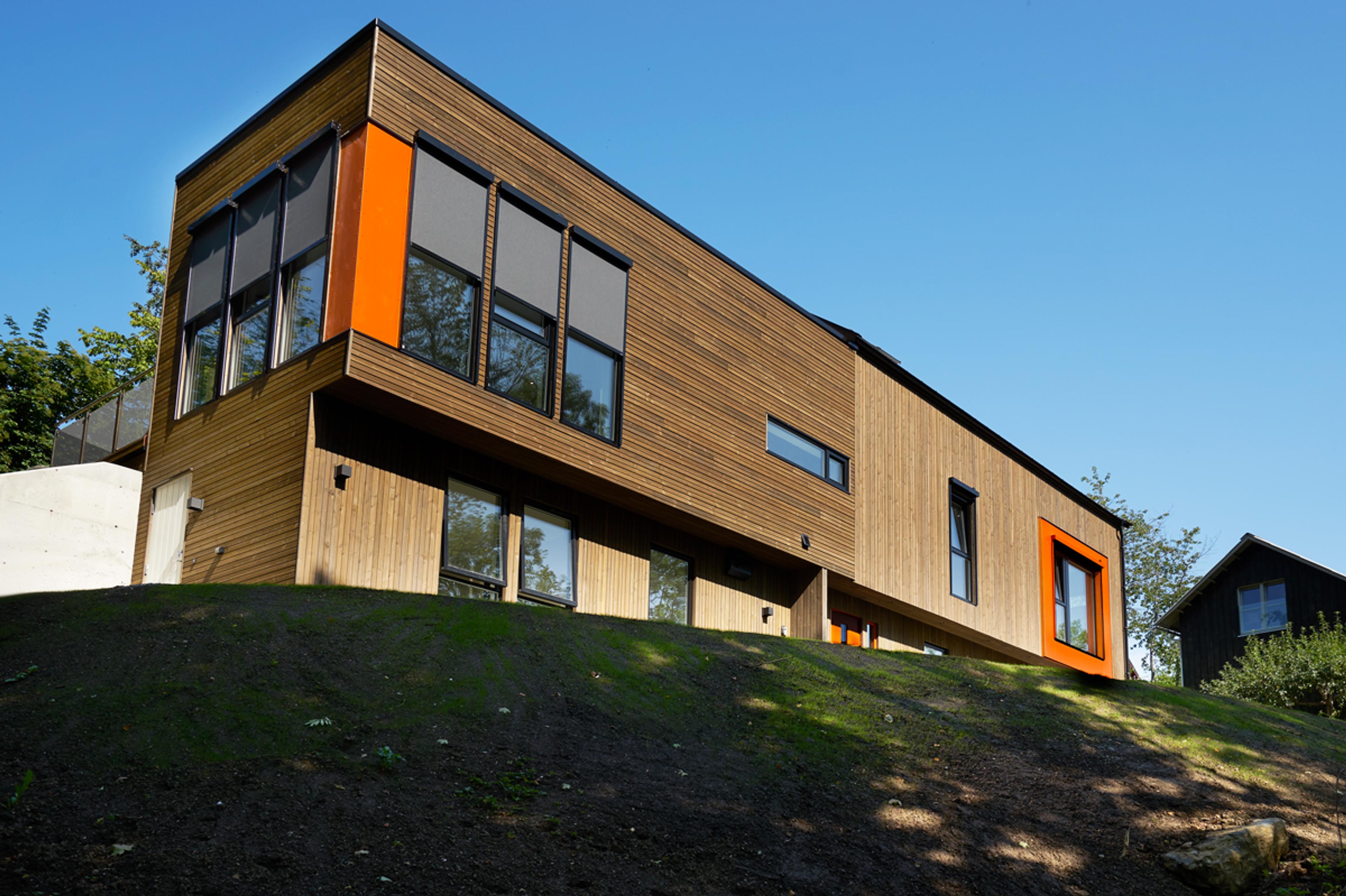 Arkitekttegnet enebolig Asker