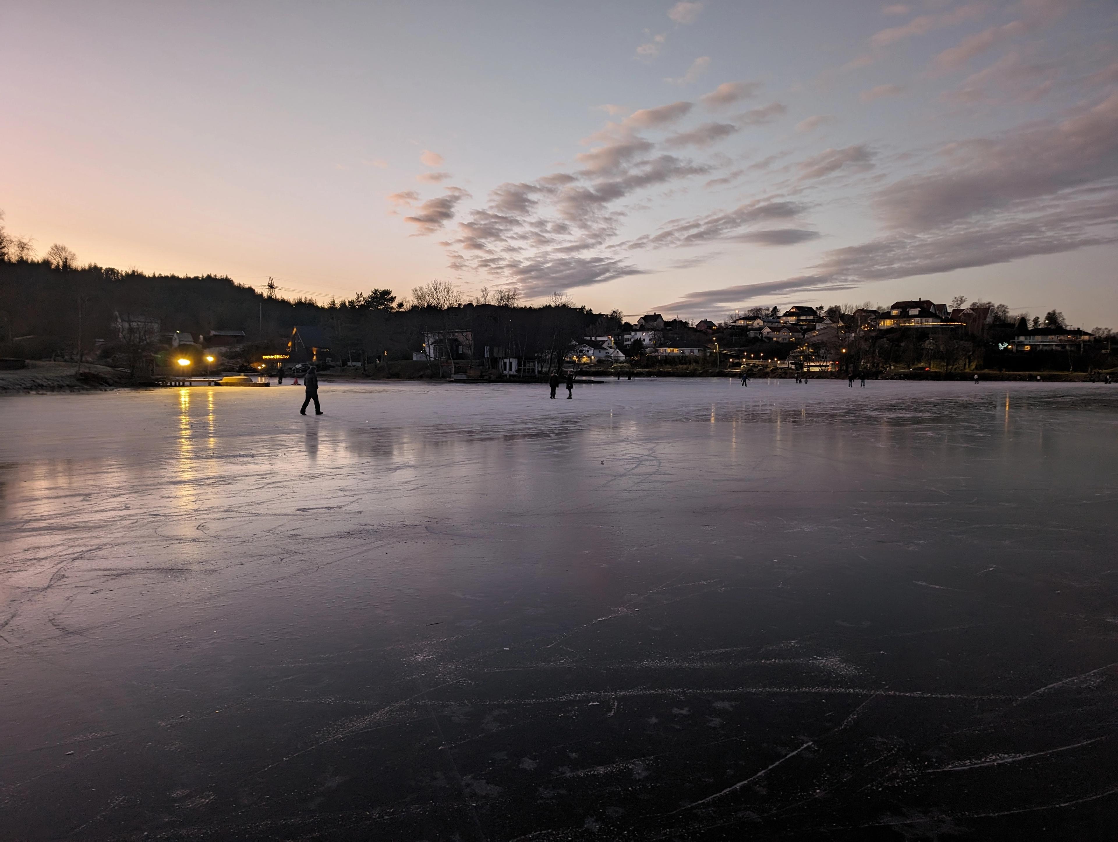 Unik beliggenhet ved vannet