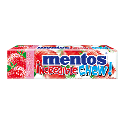Mentos Incredible Chew Strawberry