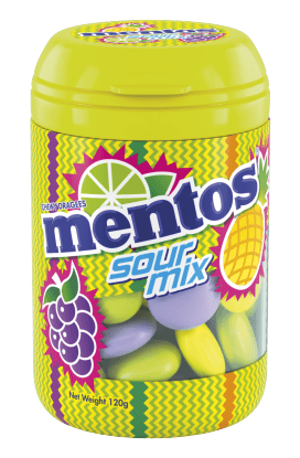 Mentos Sour Mix Bottle