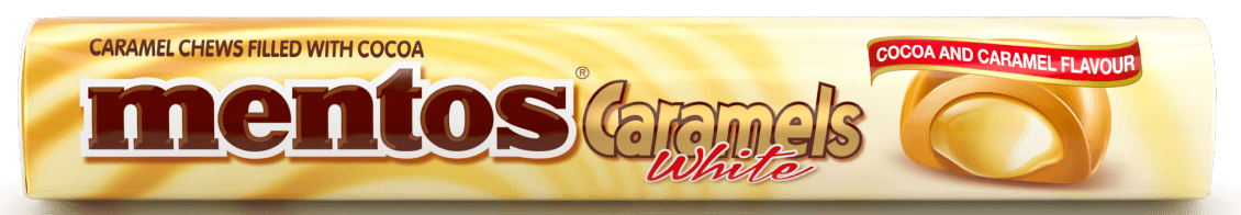 Mentos Caramels - White