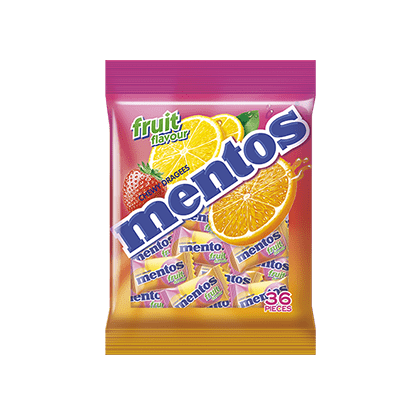 Mentos Fruit 36 pcs Bag
