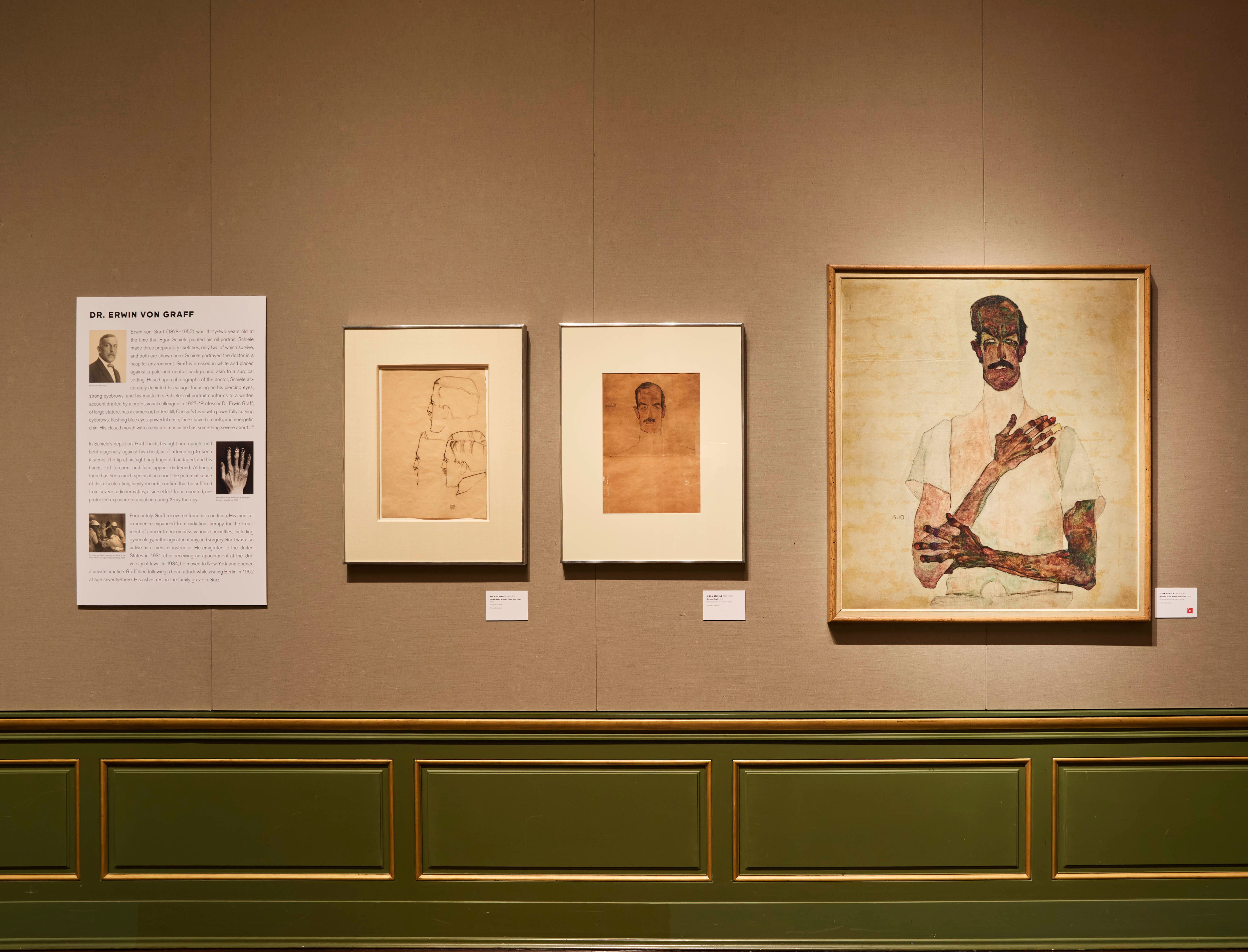 Egon Schiele: Portrait of Dr. Erwin von Graff