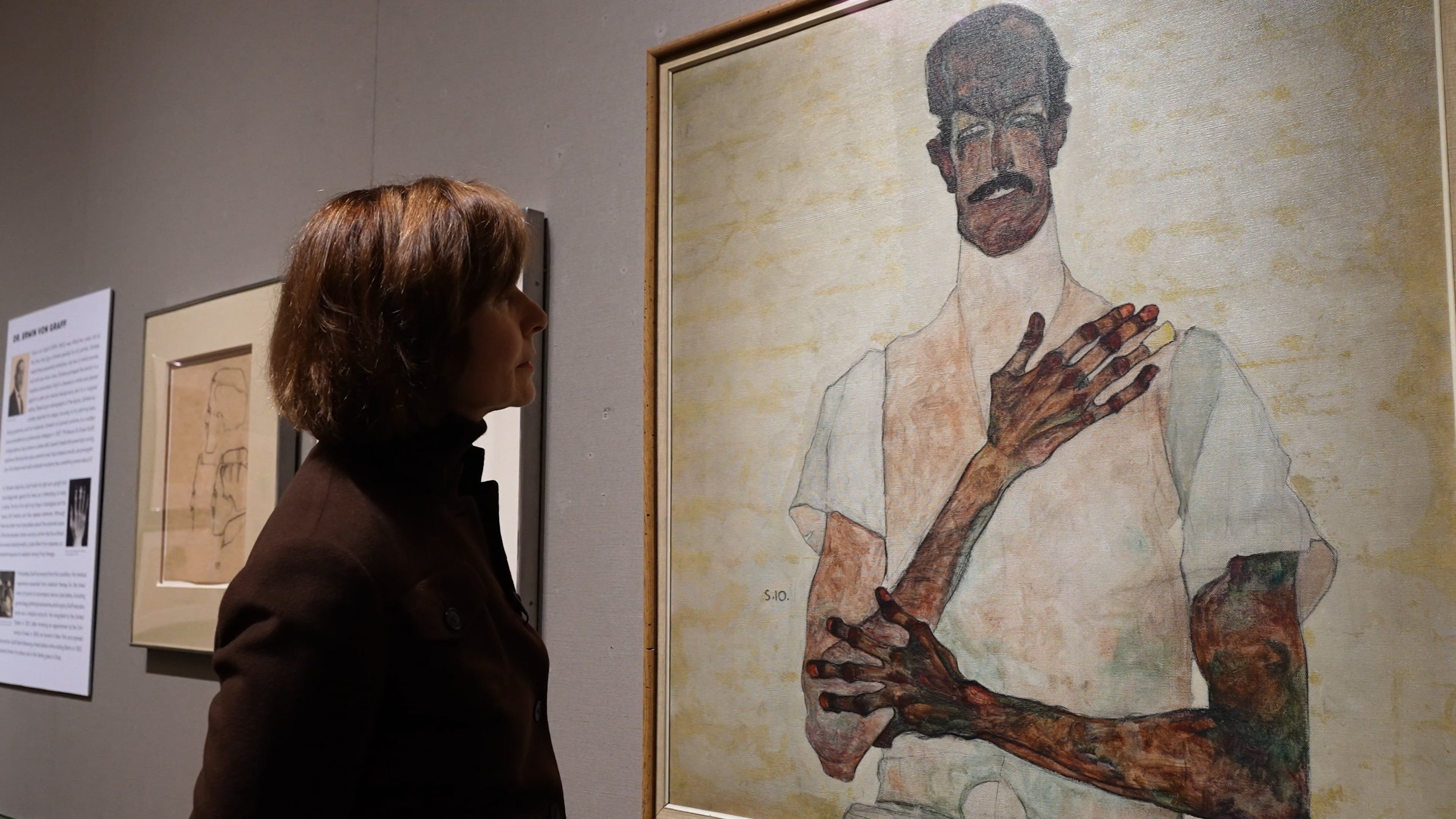 Egon Schiele: Portrait of Dr. Erwin von Graff