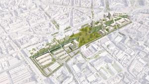 Parco Romana Masterplan Aerial