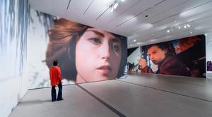 View of Cindy Sherman exhibition