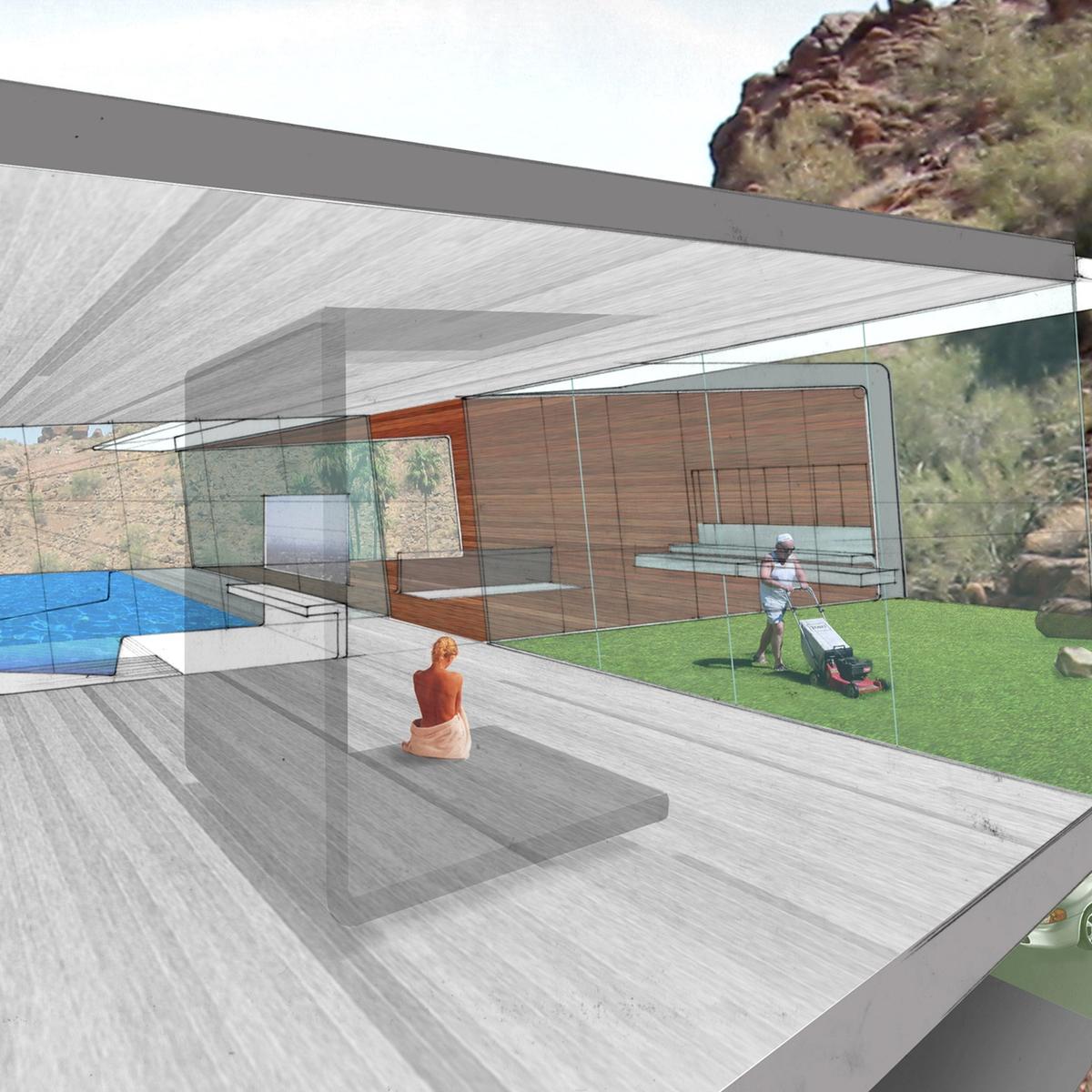 Quandrangular Hiuse Quadrant House