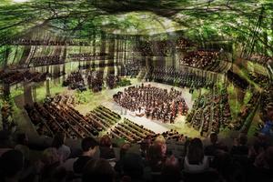 Concept Design: Centre for Music Concert Hall Projection