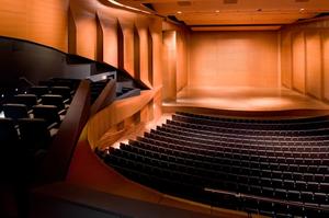 Alice Tully Hall as seen from balcony
