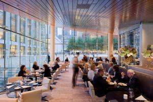 Dining adjacent to 65th Street Stair