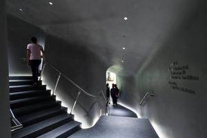 Stairway through the vault
