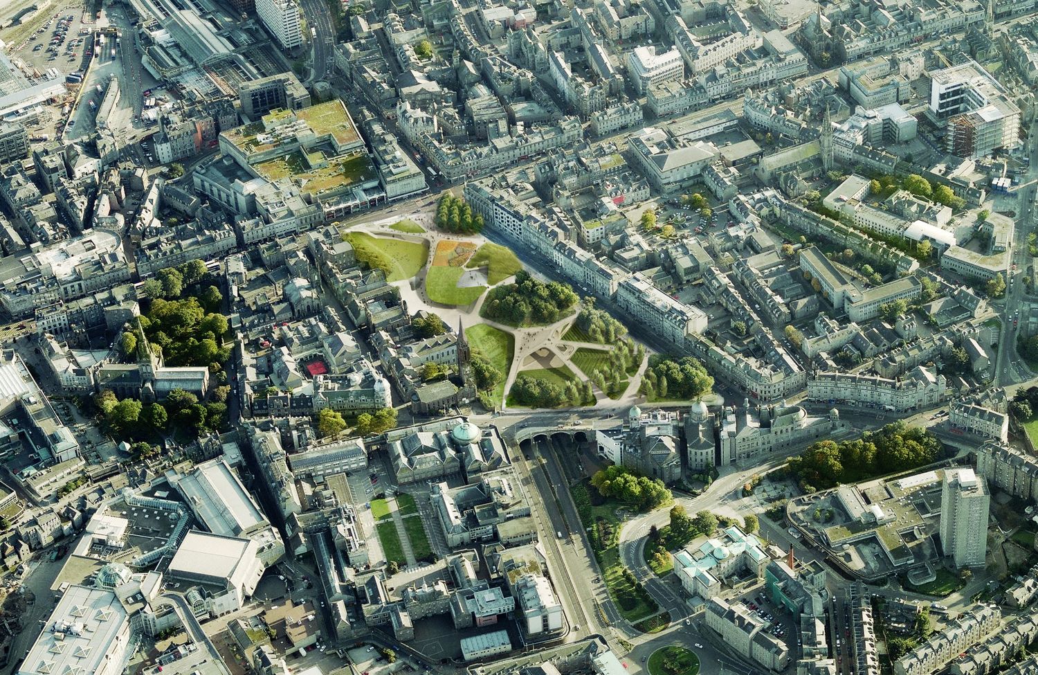 Aberdeen City Garden Diller Scofidio Renfro