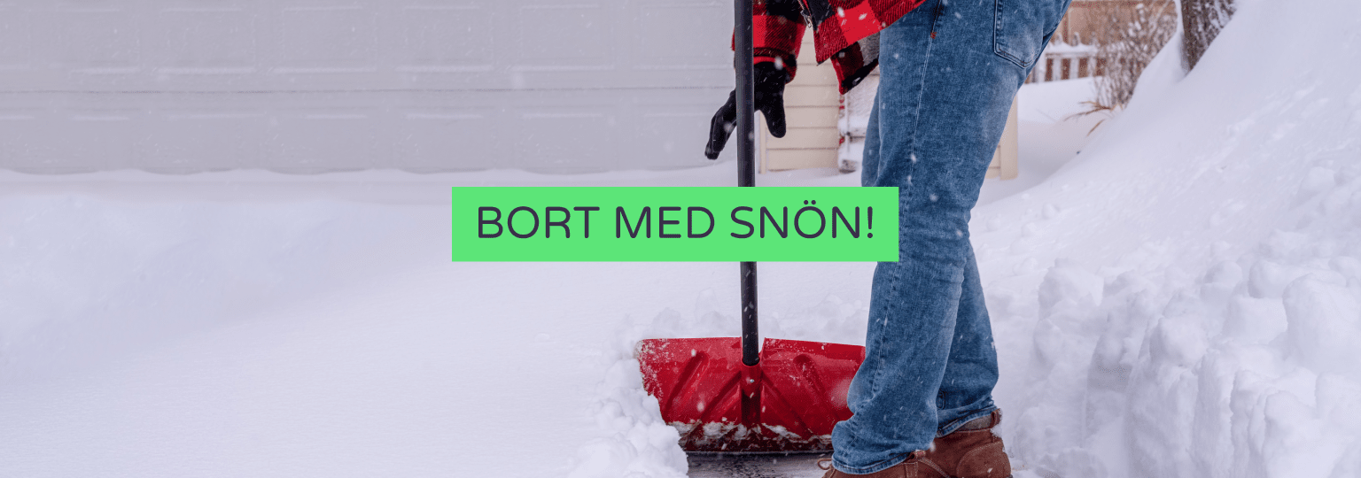 Bort med snön