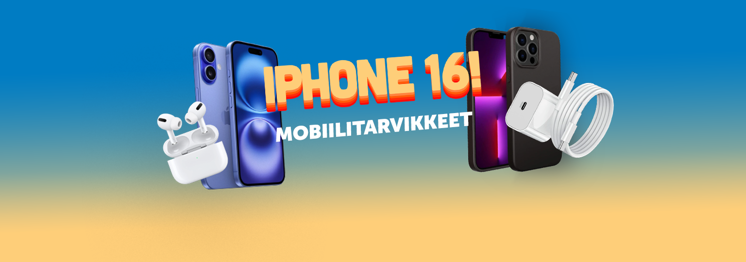 iPhone 16 mobiilitarvikkeet