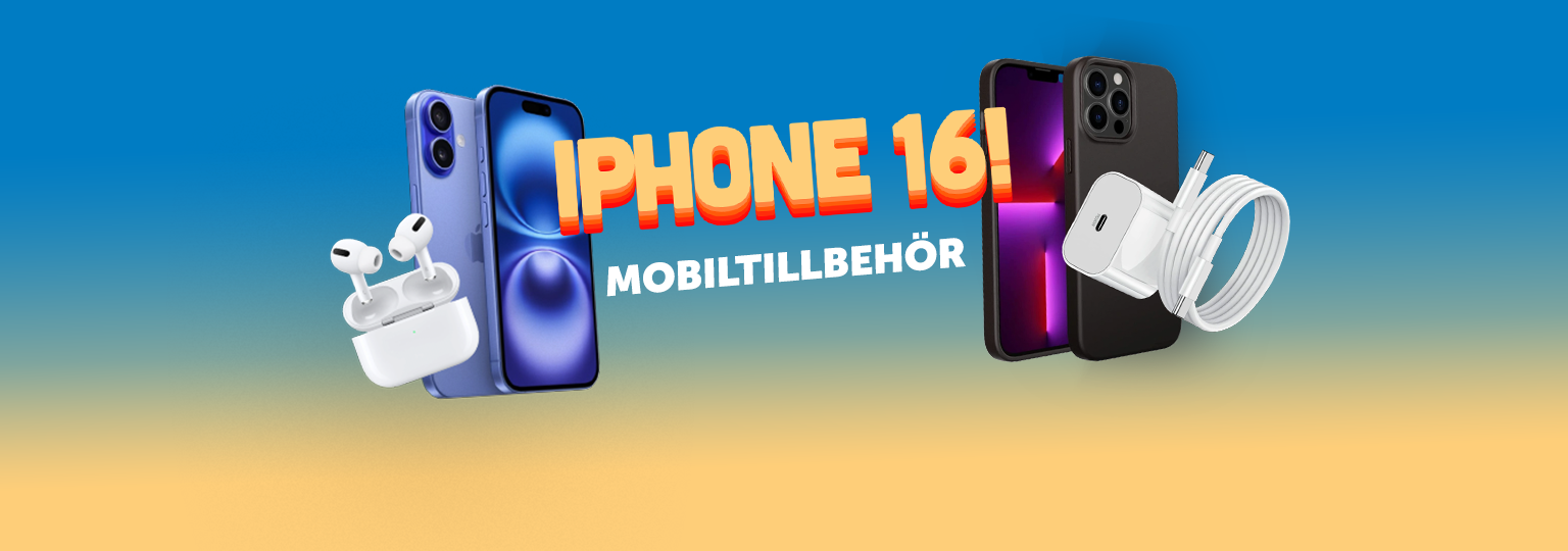 iPhone 16 mobiltillbehör