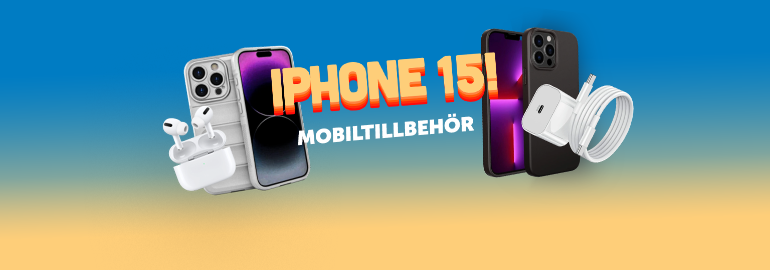 Iphone 15 - Mobiltillbehör