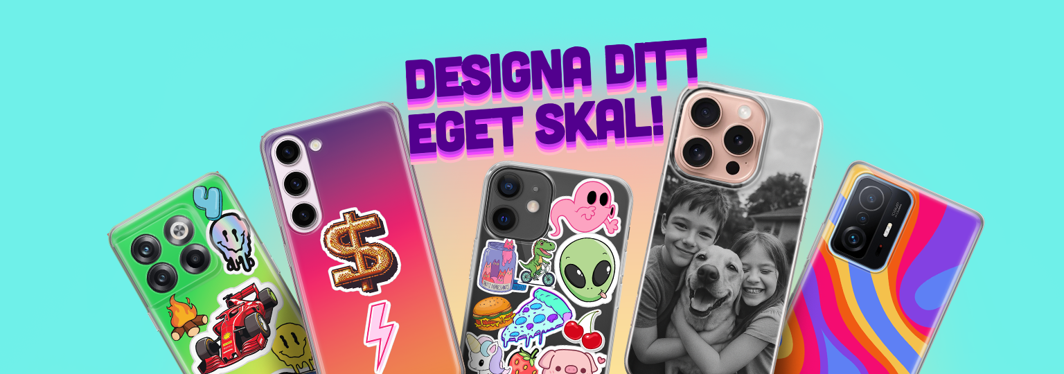 Designa ditt eget unika mobilskal