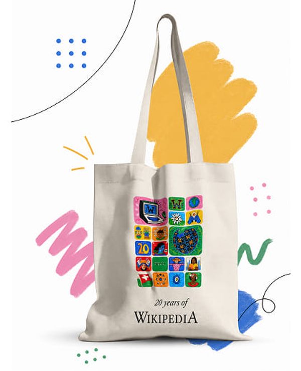 Tote bag Wikipedia