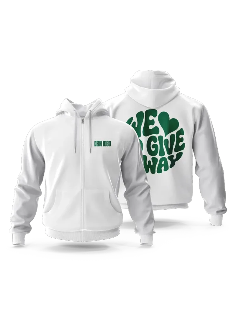 Hoodie zippé