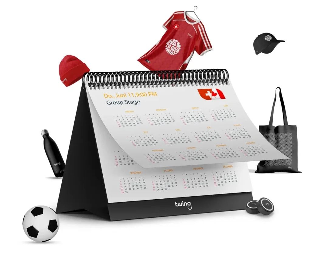 Timing pour faire imprimer des articles pour supporters – quand commander le merchandising de la Coupe du monde 2026, Twing