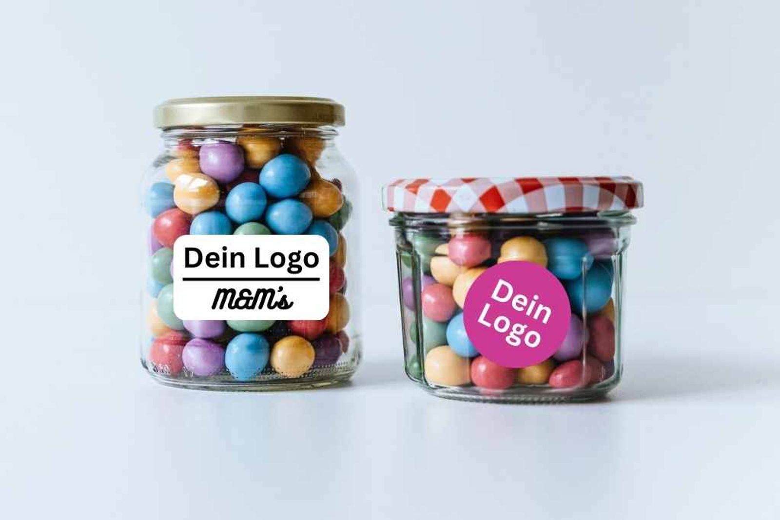 Essbare Werbeartikel MMs mit eigenem Logo personalisierte Suessigkeiten verschenken Werbeartikel zum Essen Twing