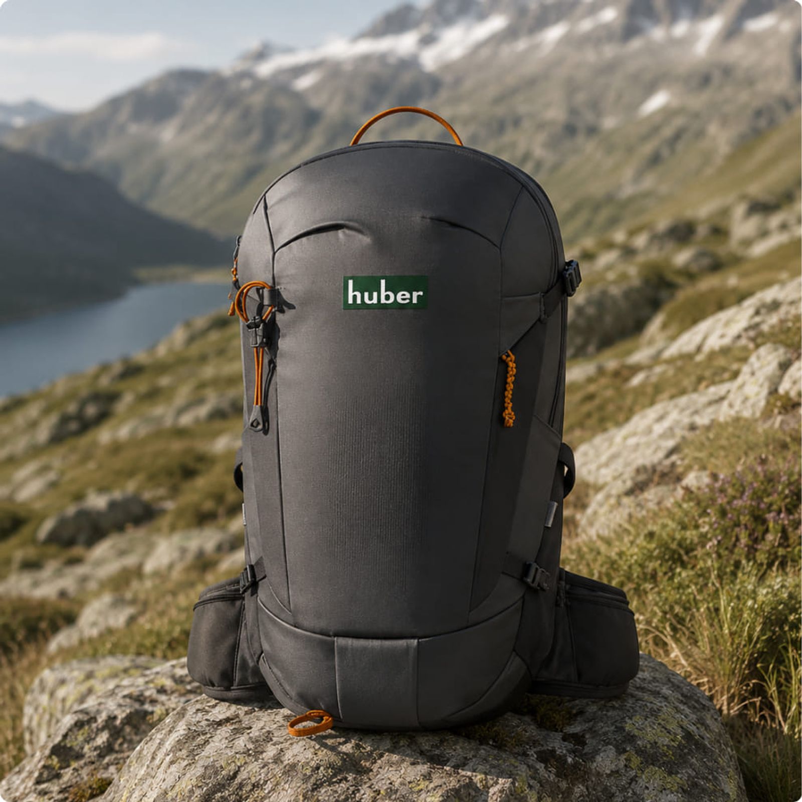 Sac à dos en tissus durables, produit équitablement et imprimé