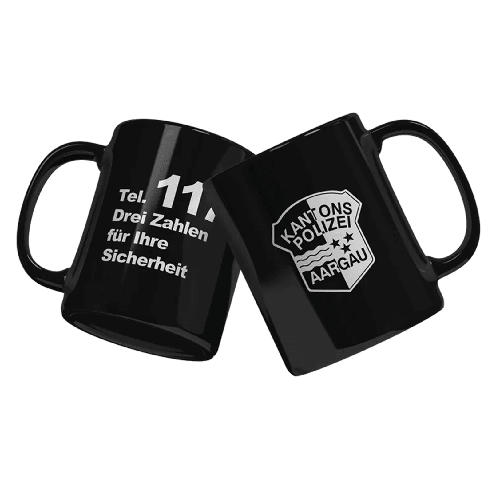 Gros plan d’une tasse avec un logo imprimé tout autour