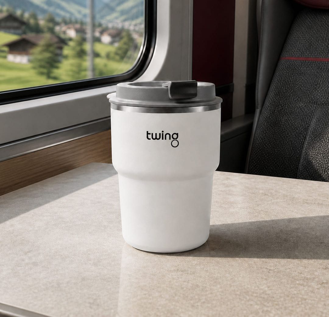 Custom thermal mugs printed with your logo
