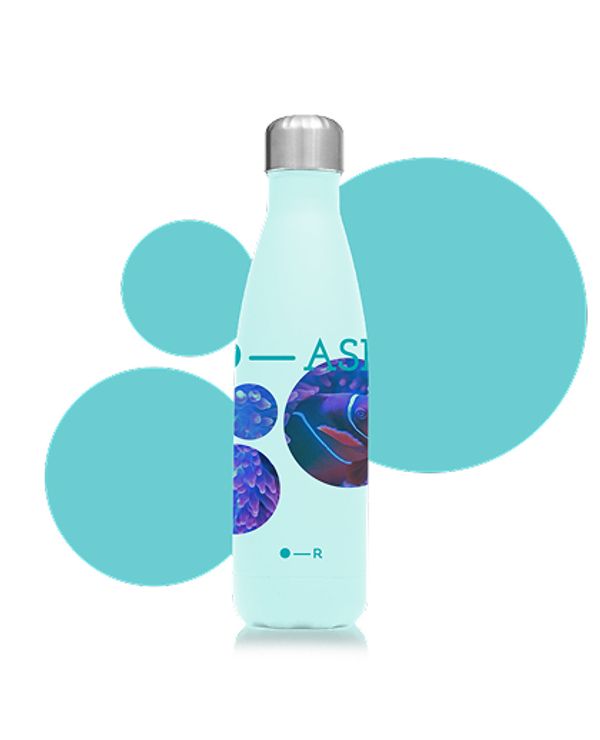 Gourde bleue