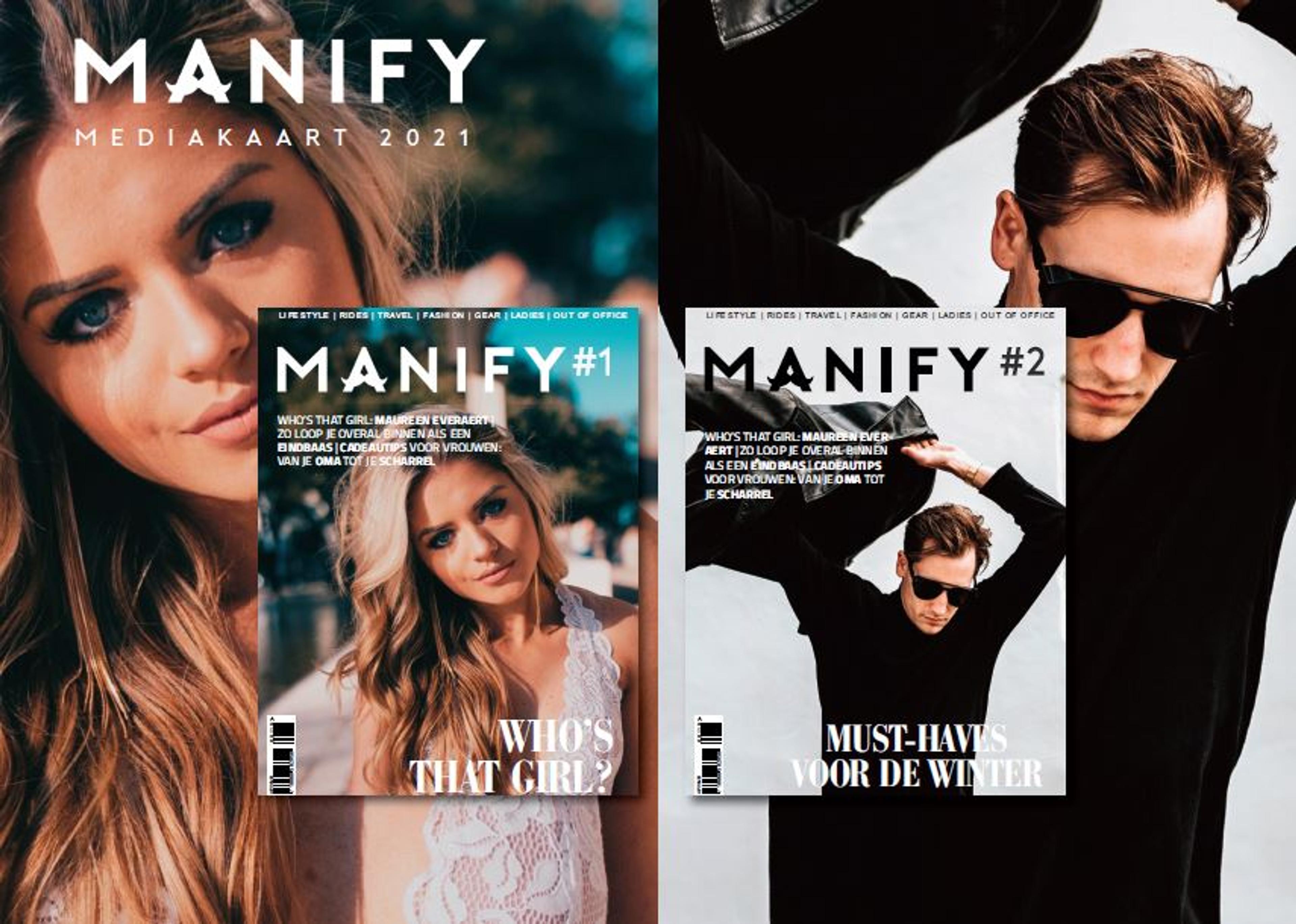 Nieuwe glossy voor mannen: MANIFY Magazine