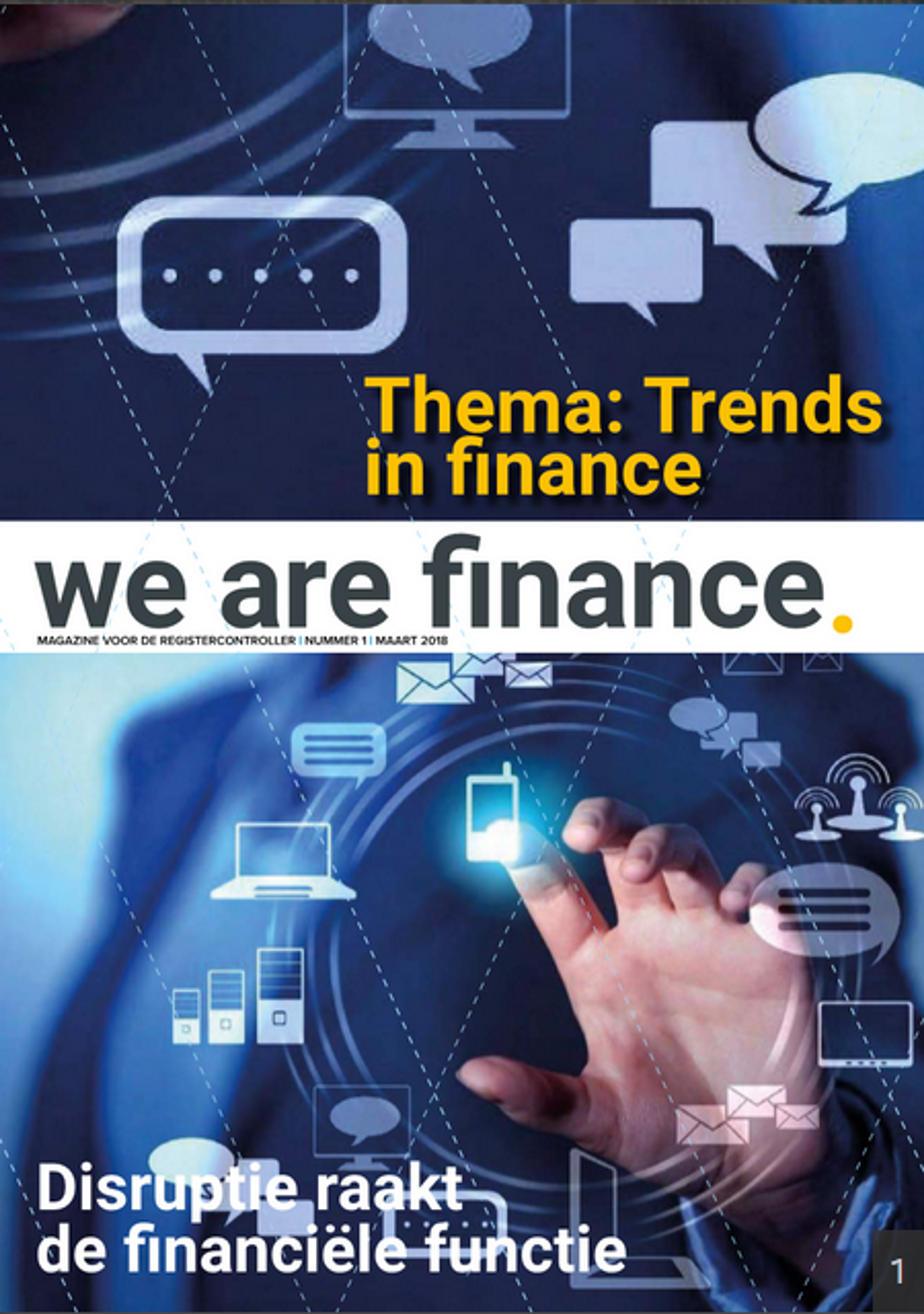 Vereniging van Registercontrollers (VRC) lanceert 'We are finance'