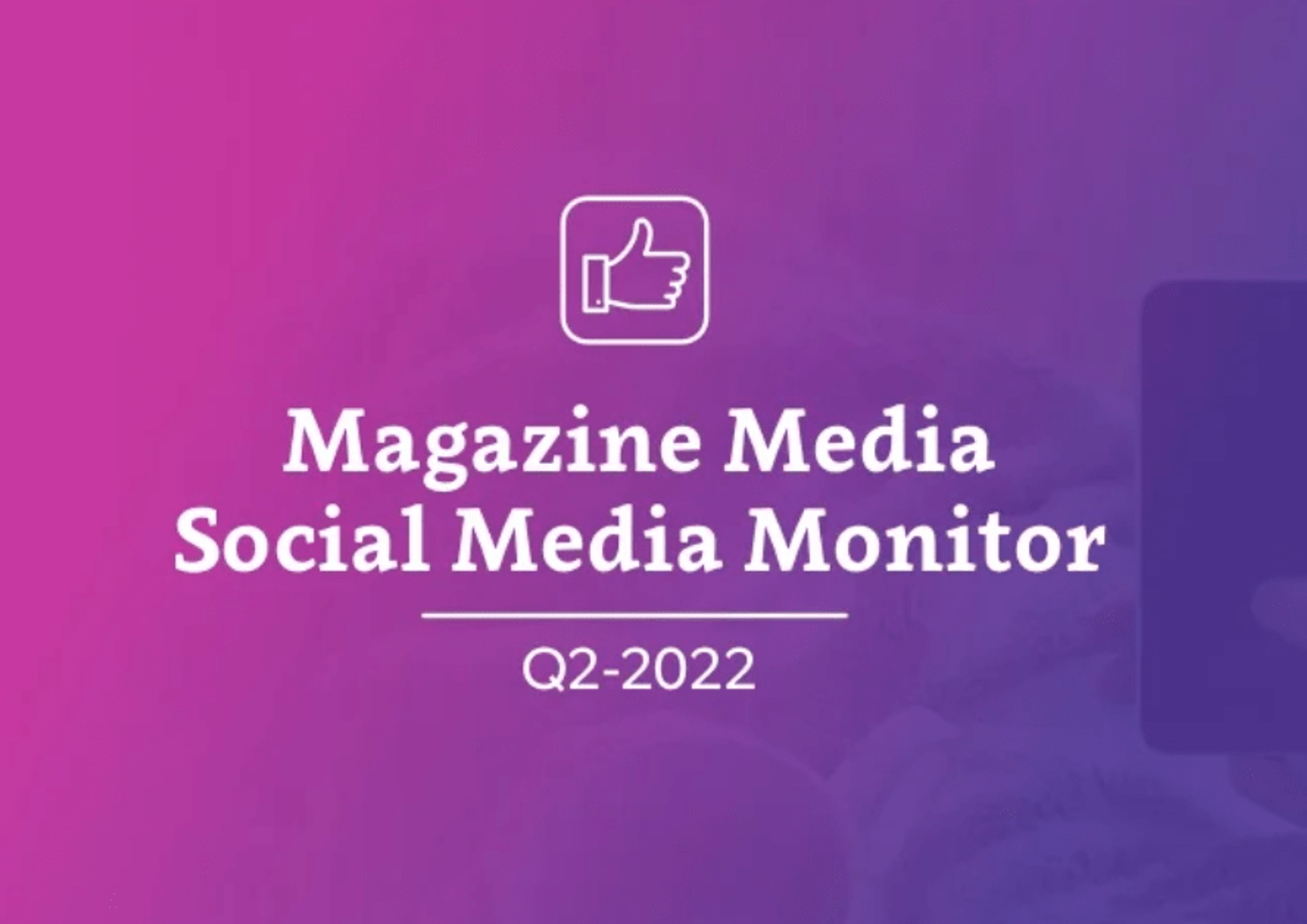Cijfers MMA Social Media Monitor Q2 2022 in Retriever