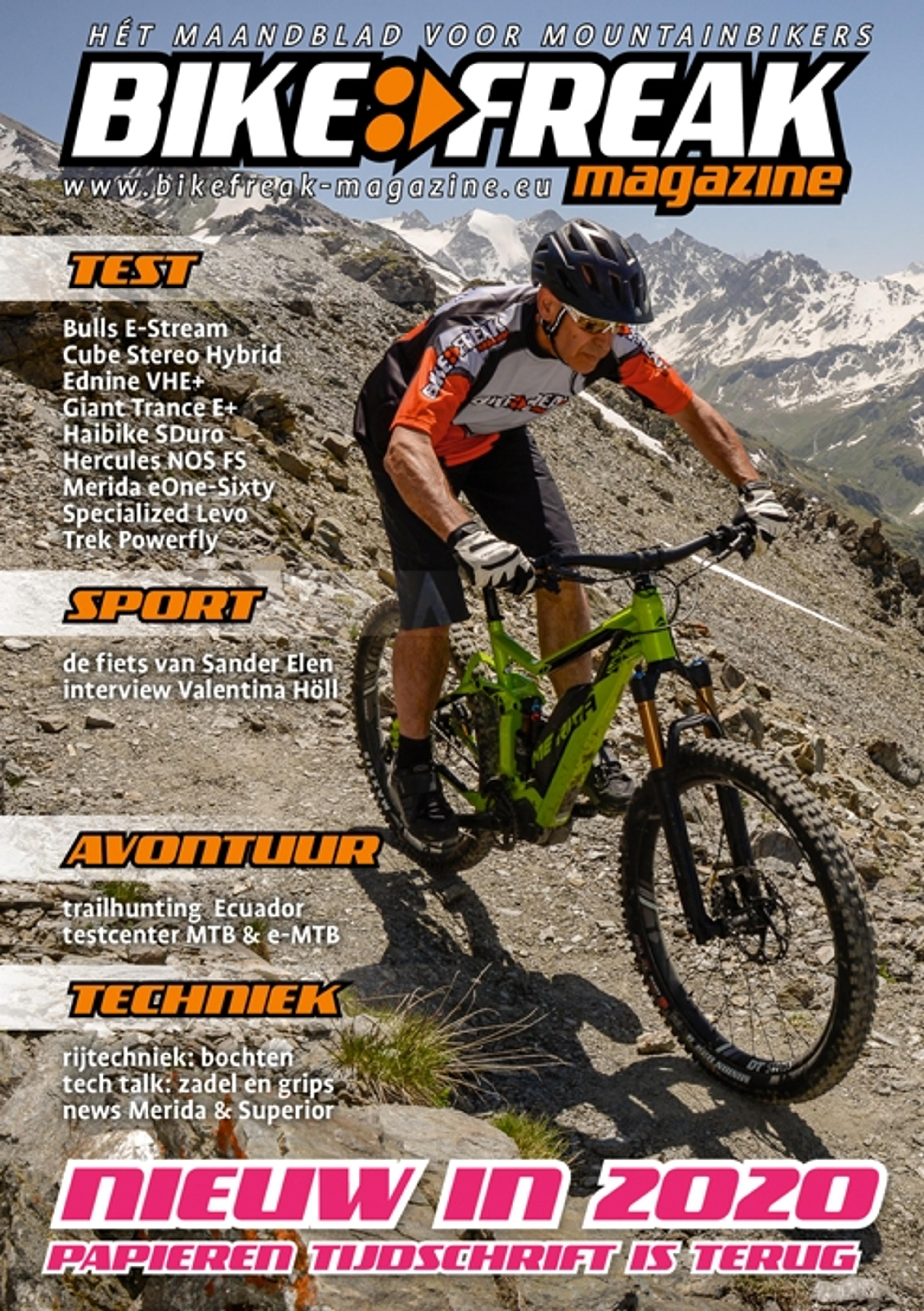 Bikefreak-magazine nu ook in print