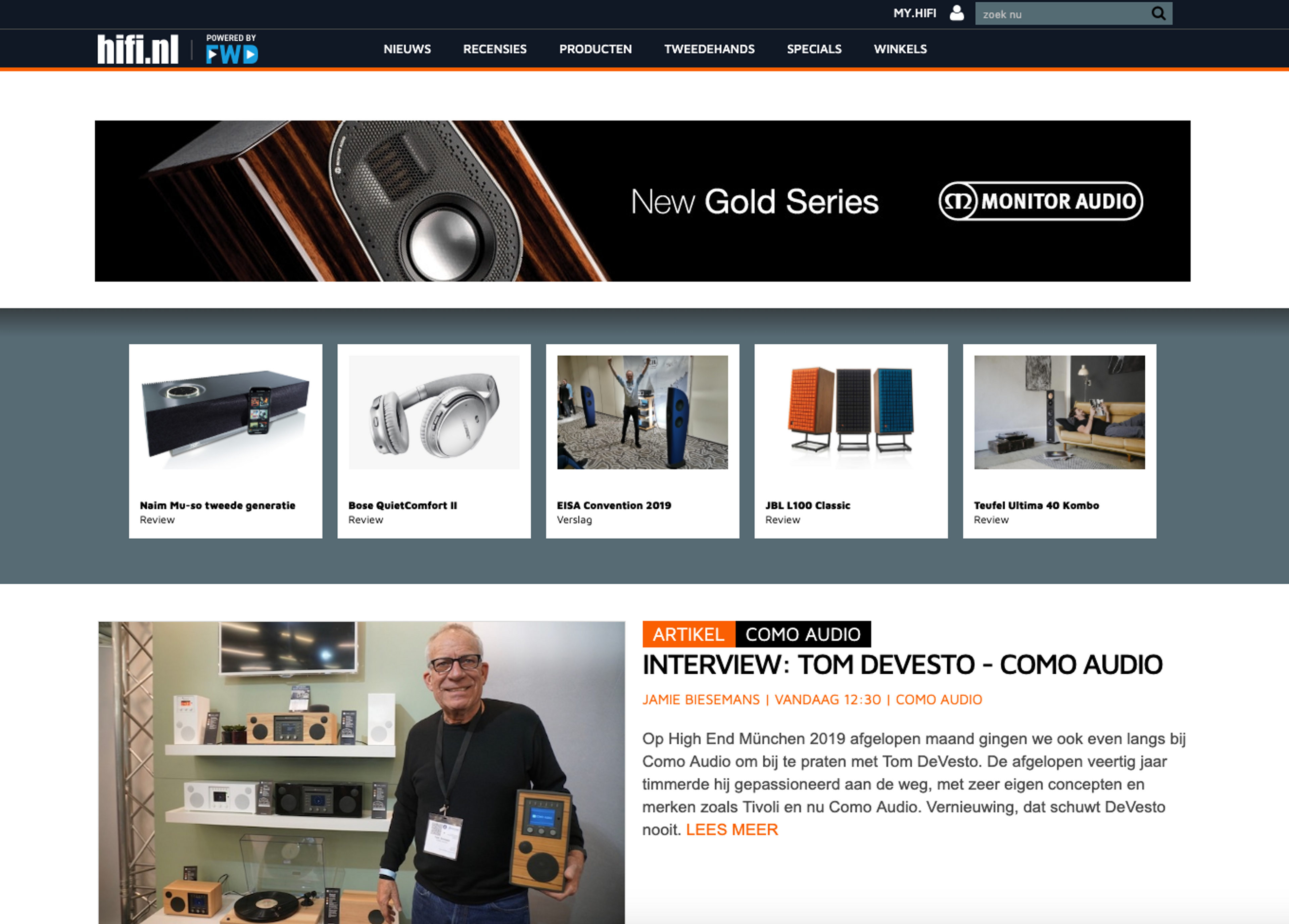 BVDO Media Exploitatie  neemt HiFi.nl over