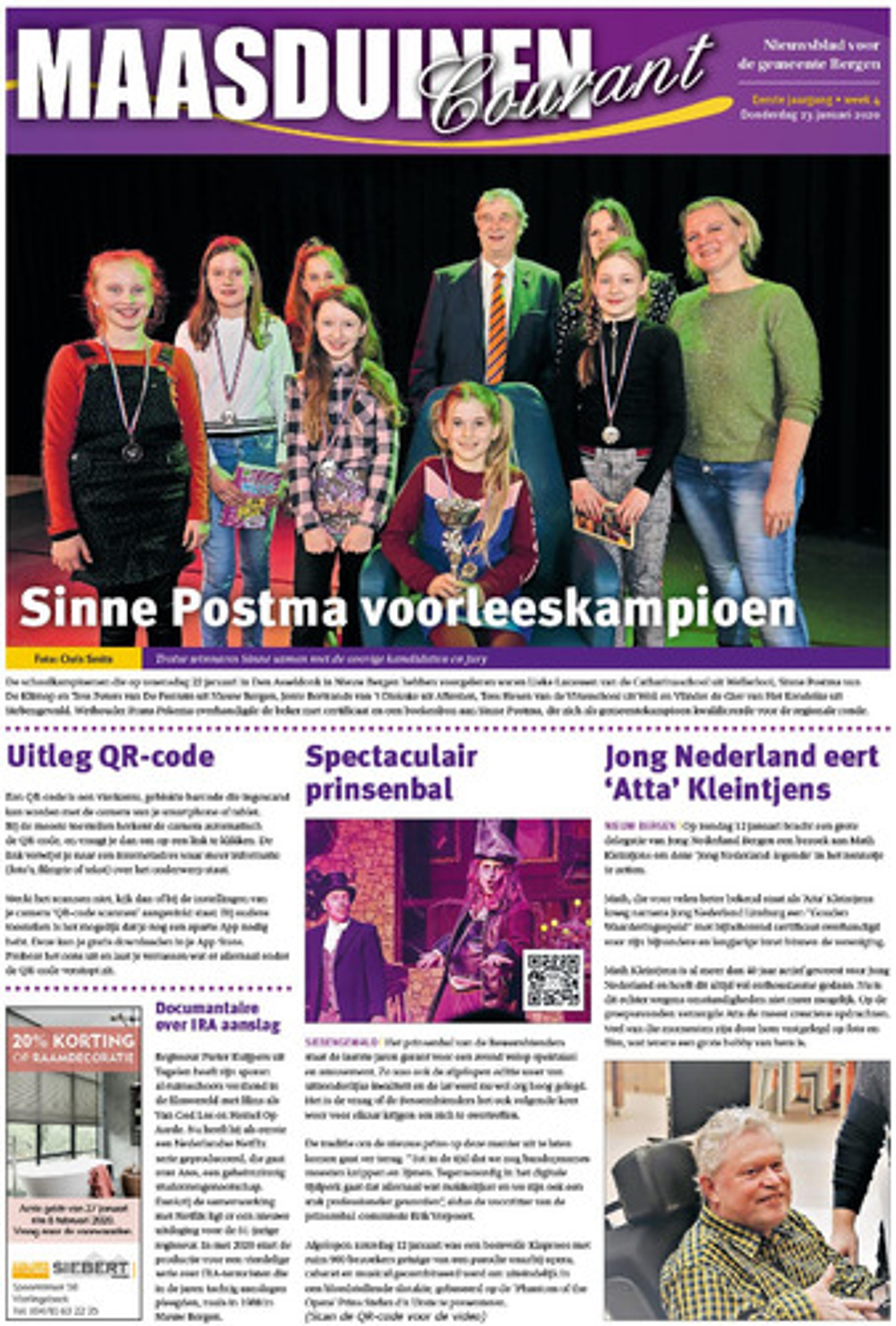 Nieuw: Maasduinen Courant