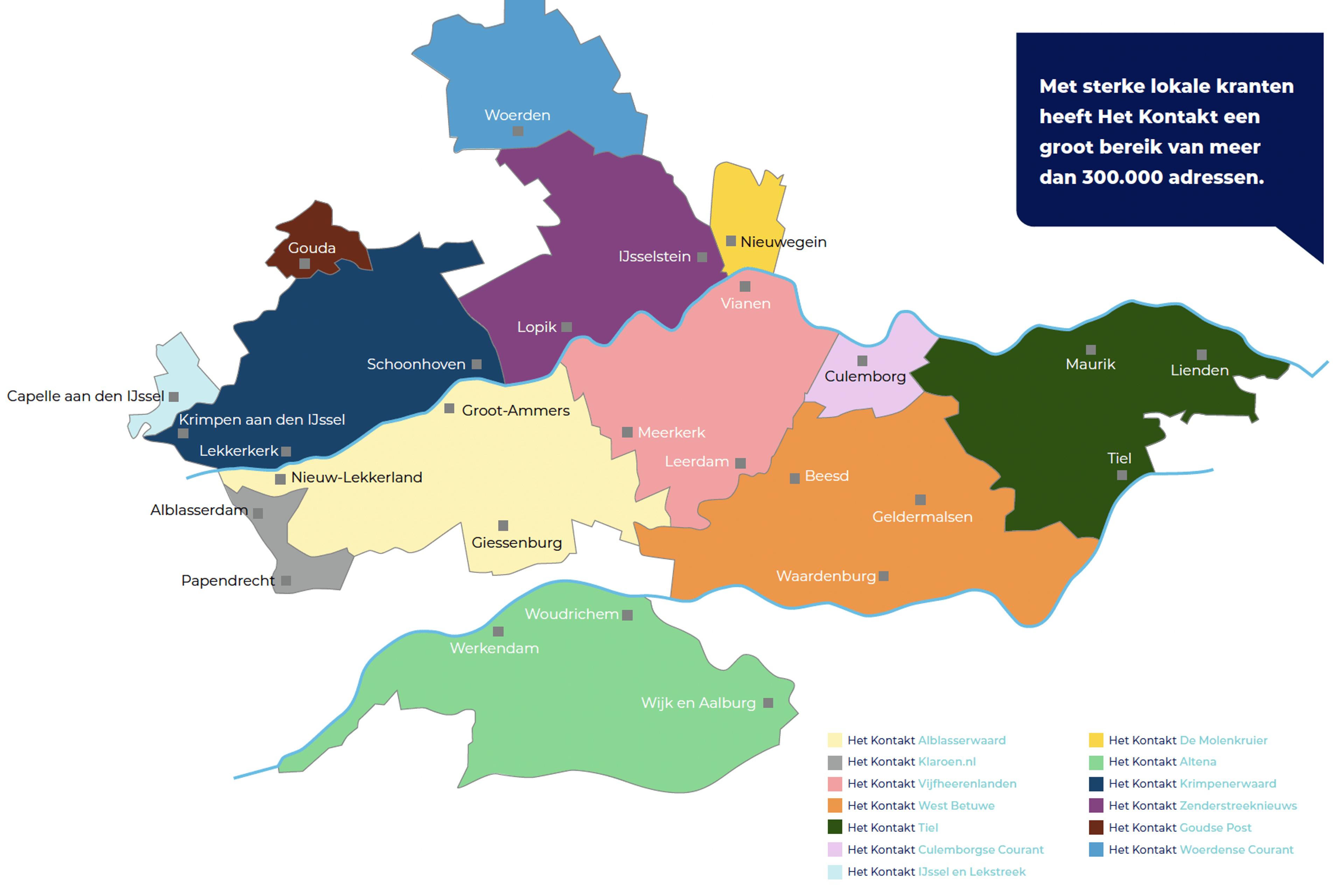 Verschillende HaH titels van DPG Media naar Kontakt Mediapartners