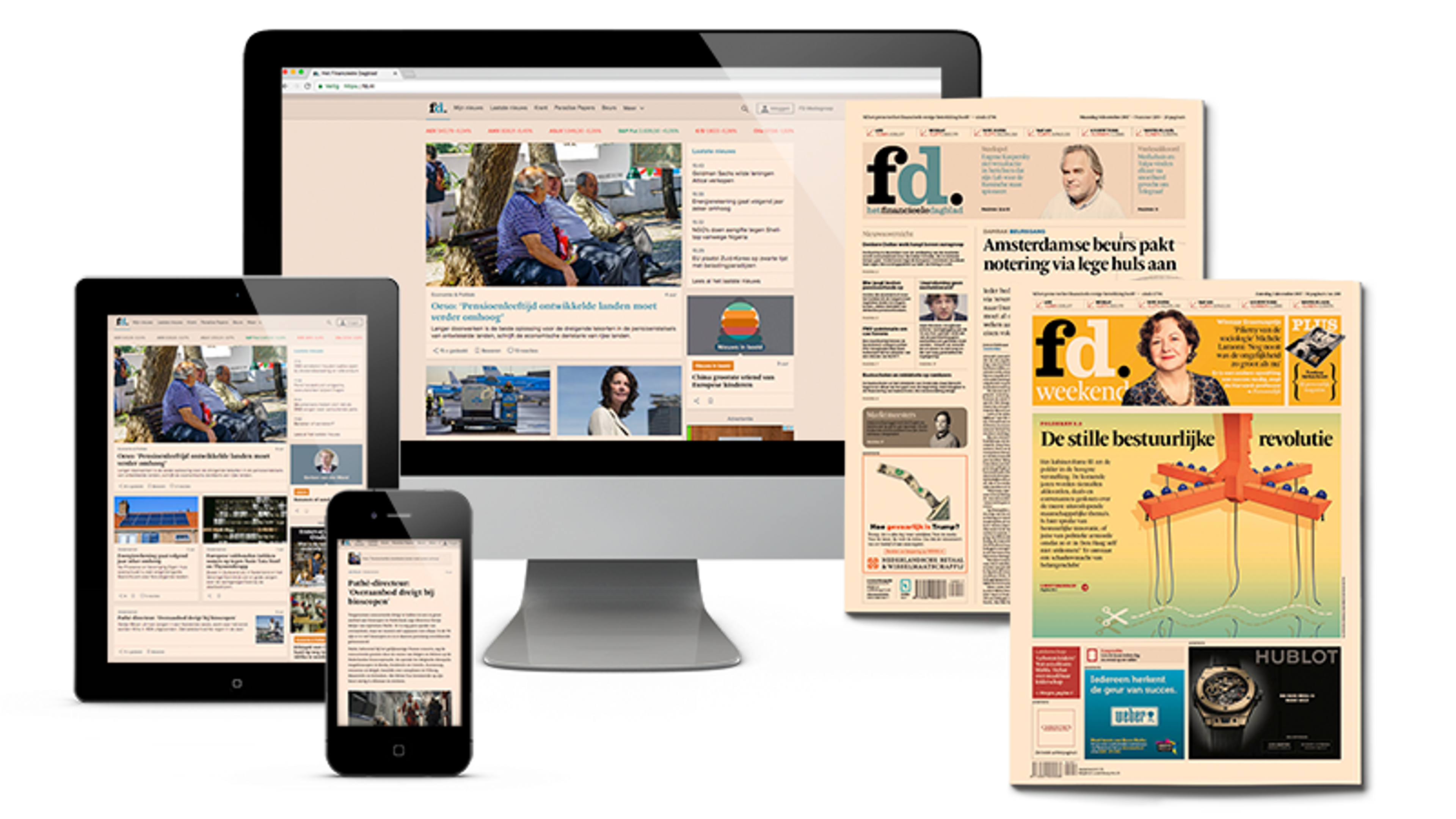 Het Financieele Dagblad per 10 september a.s. op handzamer formaat