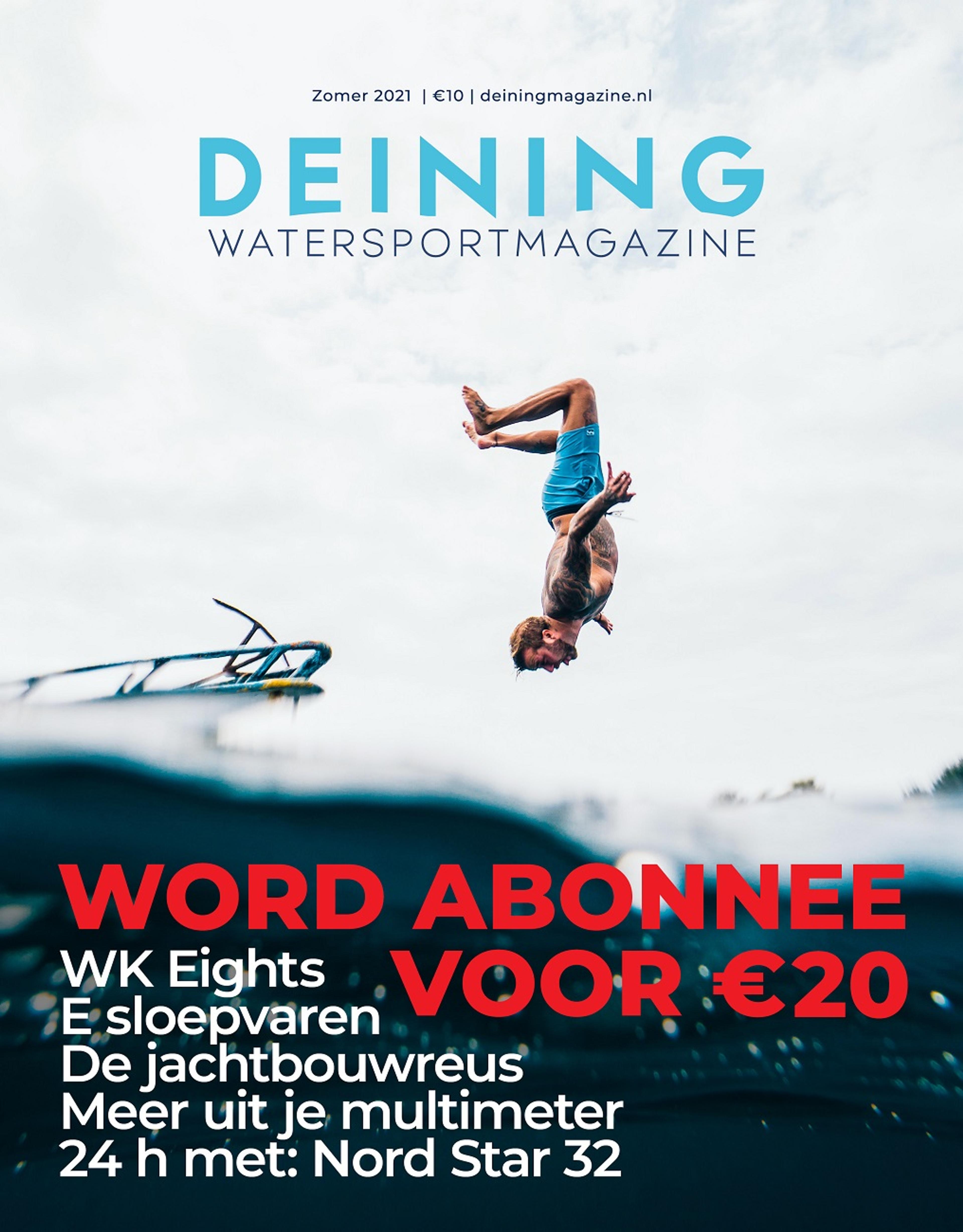 Nieuw watersportmagazine Deining