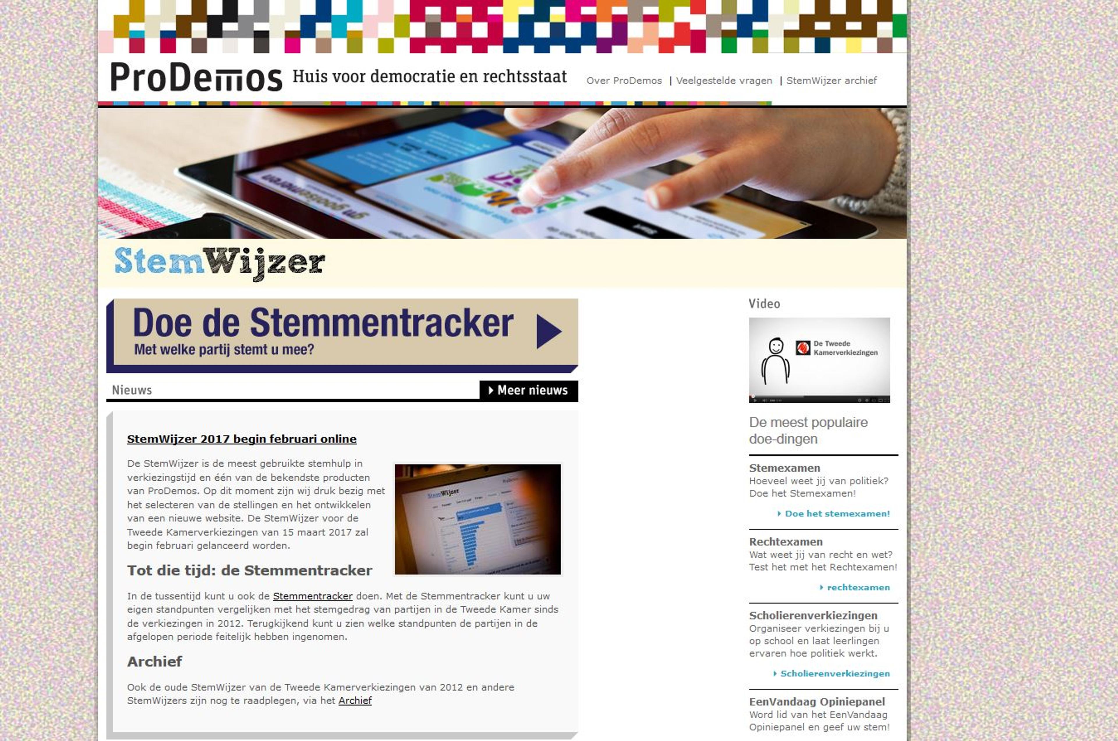 PSH Media Sales verzorgt de advertentieverkoop voor StemWijzer