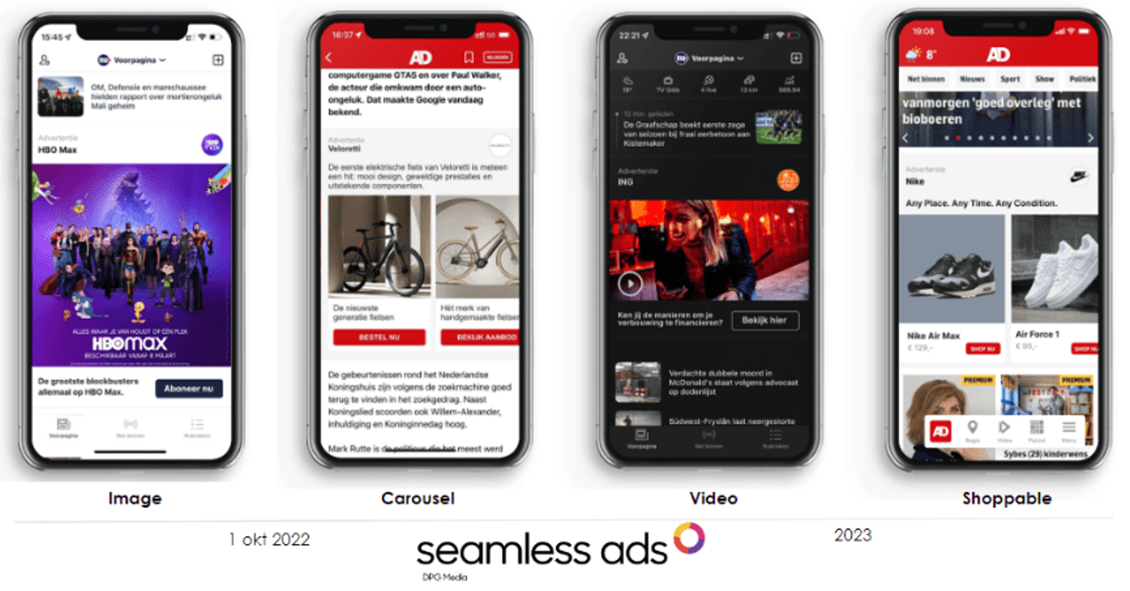 DPG Media introduceert Seamless ads