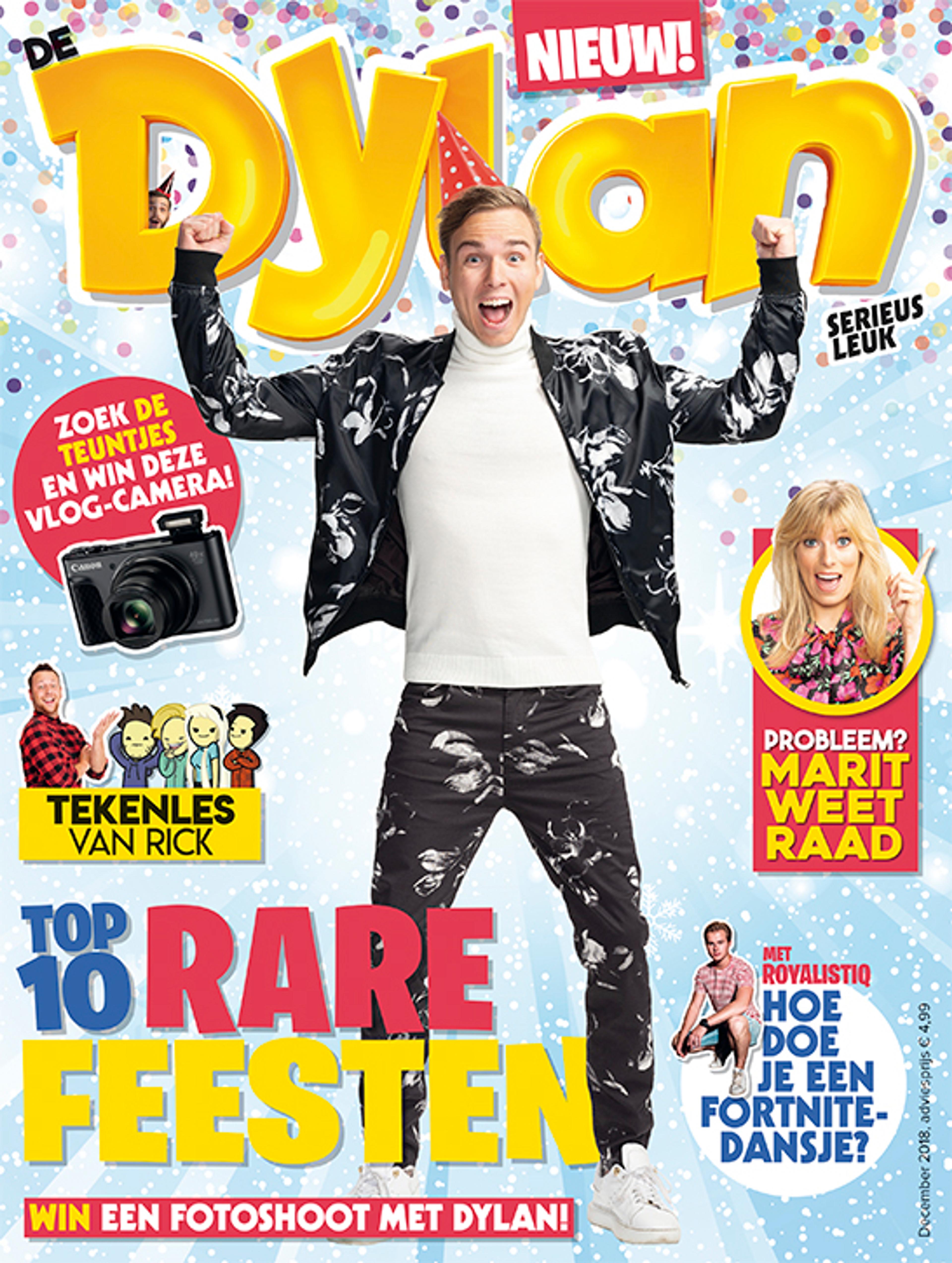 Hearst lanceert magazine rondom de NL’se YouTuber Dylan Haegens