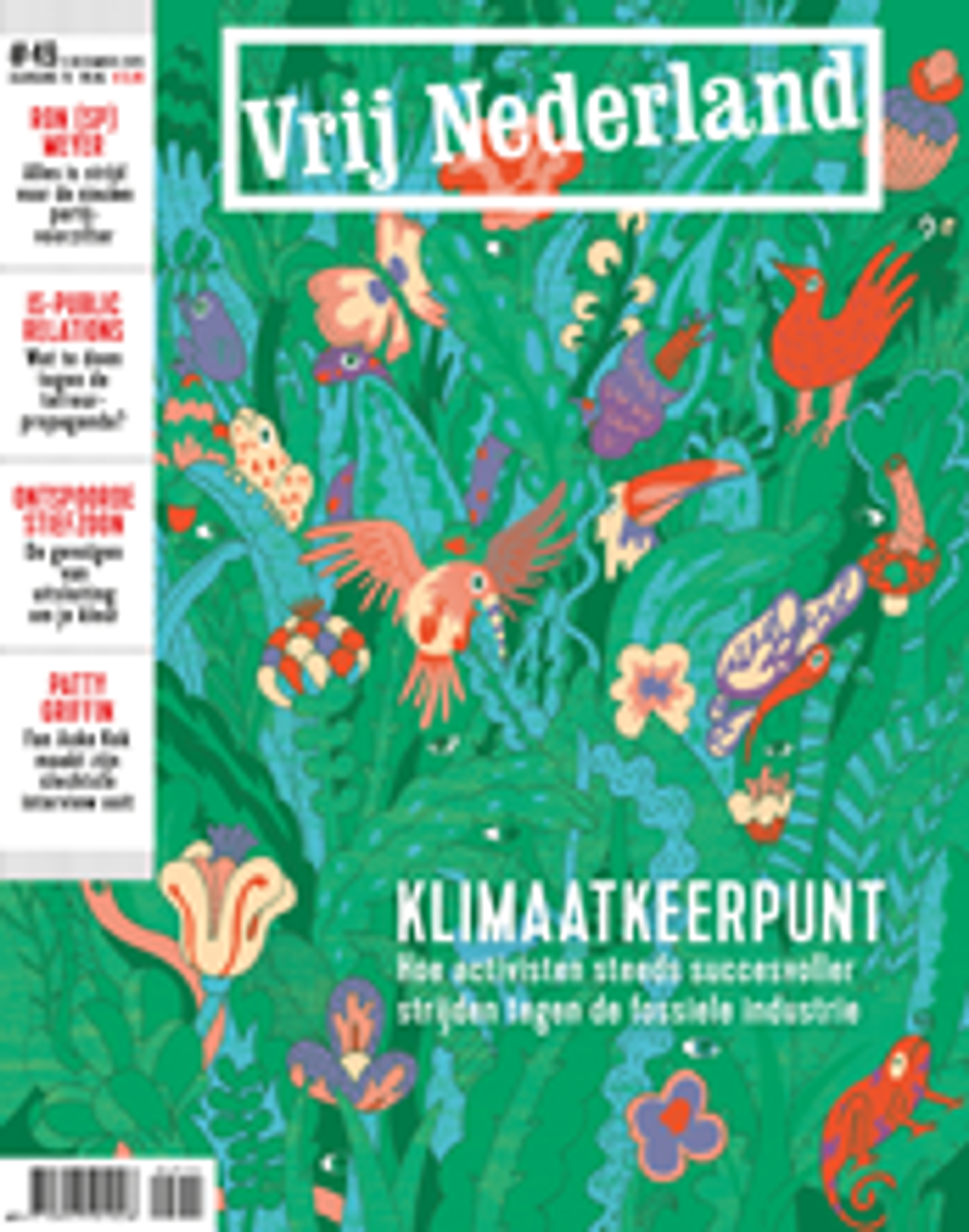 Vrij Nederland vernieuwt en wordt in de loop van 2016 een maandblad
